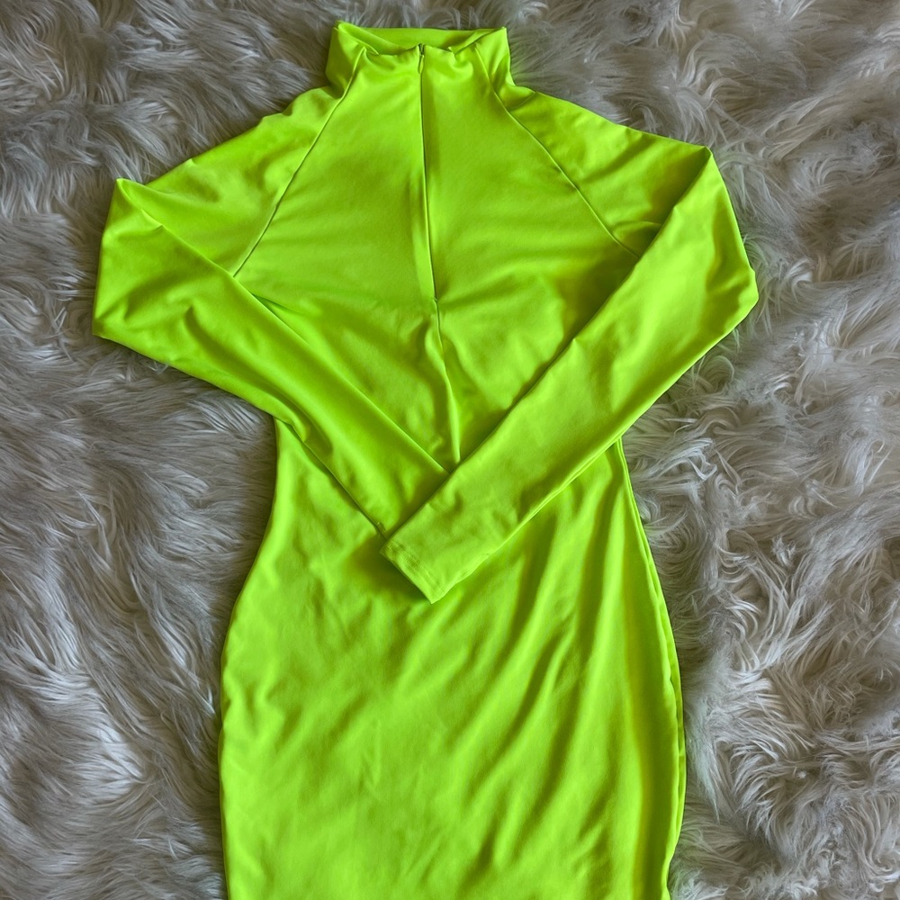 Neon Bodycon Dress